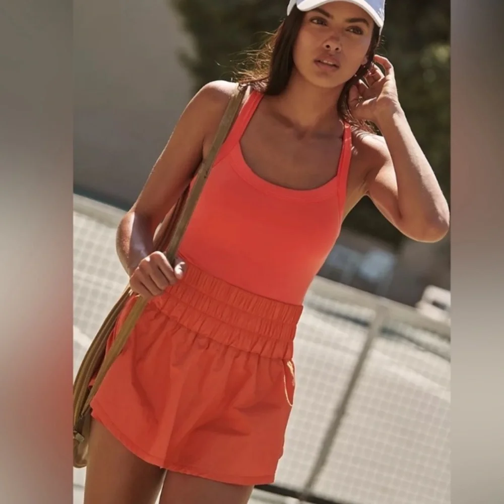 Free People FP Movement The Way Home Skortsie in Morning Burst, Size S - Picture 2 of 10